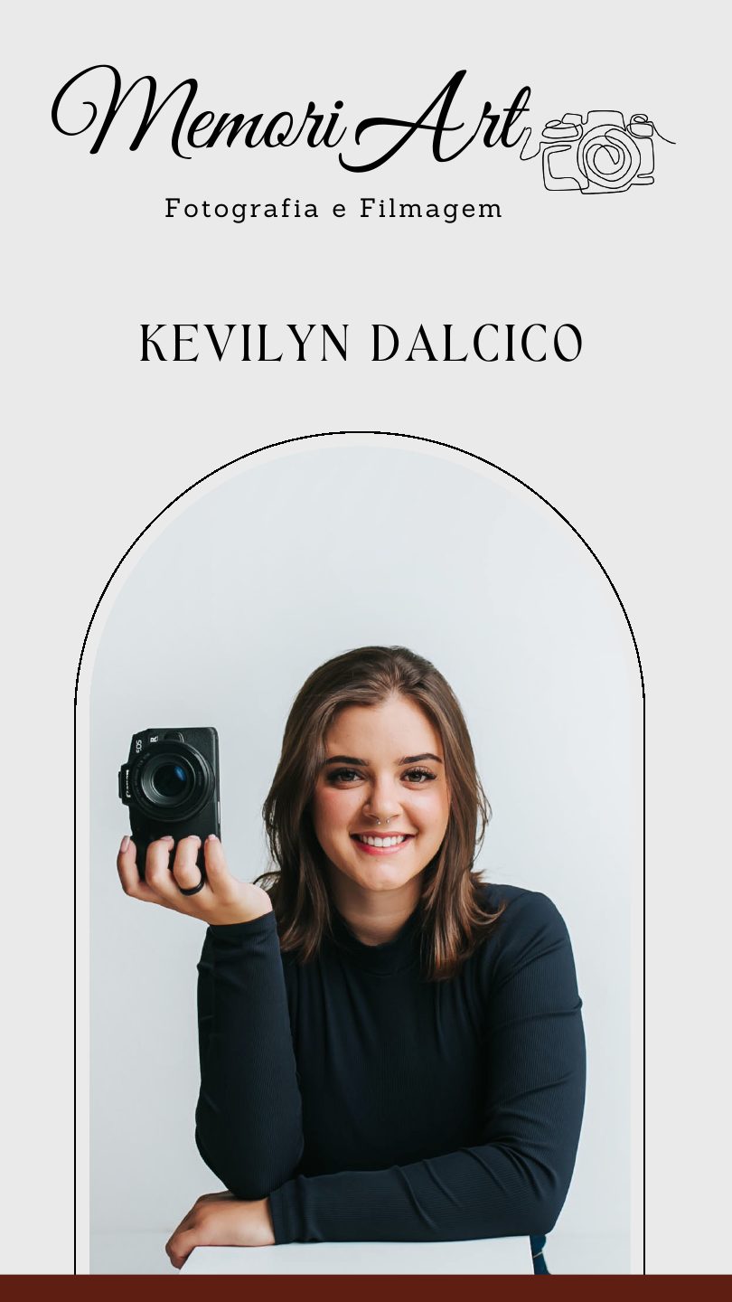 Apresentação da fotógrafa Kevilyn Dalcico